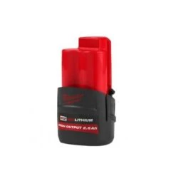 Batterie M12 Red Lithium High Outpot MILWAUKEE "4932480164" De 2.5 Ah