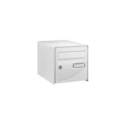 Boîte Aux Lettres Blanche DECAYEUX "PROBAT" Double Face