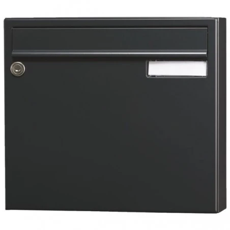 Boite aux lettres grand format avec volet Saphir RENZ "293401" Gris Ral 7016 - de 370 m/m Boite Aux Lettres Grand Format Avec Volet Saphir RENZ "293401" Gris Ral 7016 - De 370 M/m -GUILLEMARRE BOUTIQUE boite aux lettres grand format avec volet saphir renz 293401 gris ral 7016 de 370 m m