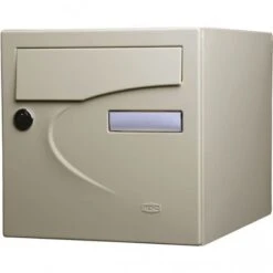 Boite Aux Lettres Normalisée 1 Porte Préférence RENZ "231012" Ivoire RAL 1015