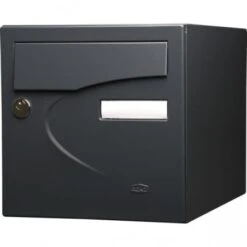 Boite Aux Lettres Normalisée 1 Porte Préférence RENZ "231014" Gris Anthracite RAL 7016