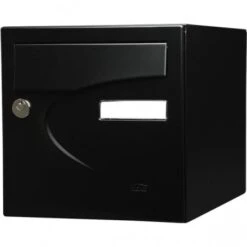 Boite Aux Lettres Normalisée 1 Porte Préférence RENZ "231017" Noir Mat RAL 9005