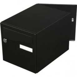 Boite Aux Lettres Normalisée 2 Portes Préférence RENZ "231027" Noir Mat RAL 9005
