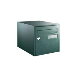 Boîte Aux Lettres Vert Mousse DECAYEUX "STEELBOX" Simple Face