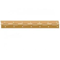 Charnière à Piano En Laiton Et Axe Fer MONIN "472170" De 32 M/m