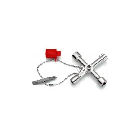 Clé universelle pour armoire de commande KNIPEX "001103" de 76 m/m Clé Universelle Pour Armoire De Commande KNIPEX "001103" De 76 M/m -GUILLEMARRE BOUTIQUE cle universelle pour armoire de commande knipex 001103 de 76 m m