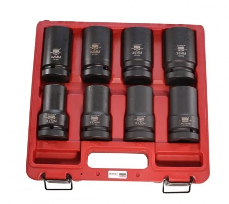 Coffret 8 douilles chocs CEDREY "H0086LM" de 3/4'' Coffret 8 Douilles Chocs CEDREY "H0086LM" De 3/4'' -GUILLEMARRE BOUTIQUE coffret 8 douilles chocs cedrey h0086lm de 3 4