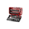 Coffret Cliquet Et Douilles 1/4" 6 Pans Métriques FACOM "RL.NANO1PB" De 38 Pièces Nano