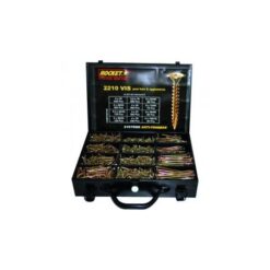 Coffret De Vis à Bois Rocket Tête Fraisée Pozidriv VYNEX "351400093100" De 2210 Vis