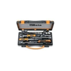 Coffret Douilles 12 Pans Et Accessoires BETA "900MB/C19" De 1/4"