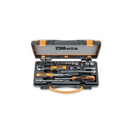 Coffret douilles 6 pans et 8 accessoires BETA "900/C13-8" de 1/4" Coffret Douilles 6 Pans Et 8 Accessoires BETA "900/C13-8" De 1/4" -GUILLEMARRE BOUTIQUE coffret douilles 6 pans et 8 accessoires beta 900 c13 8 de 1 4