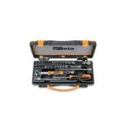 Coffret Douilles 6 Pans / Tournevis Et Accessoires BETA "900/C24" De 1/4"