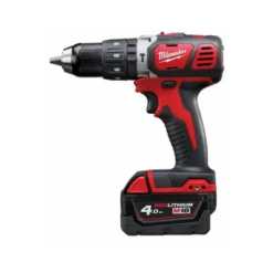 Coffret Perceuse à Percussion Compacte Avec Batterie MILWAUKEE "M18 BPD-402C" De 18 V