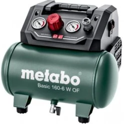 Compresseur Portable Air Comprimé Basic160-6w METABO "601501000" De 8 Bars - 6L