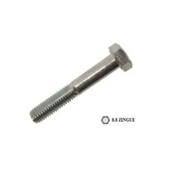 Corps De Boulon Tête Hexagonale Zingué Classe 8.8 De 20 X 110