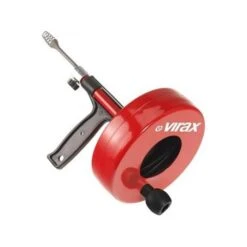 Déboucheur Manuel à Tambour Pour Canalisation VIRAX "290600" De 7,5 M