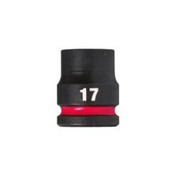 Douille à Choc Courte Carré De 1/2" 6 Pans MILWAUKEE "4932480311" De 17 M/m