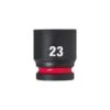 Douille à Choc Courte Carré De 1/2" 6 Pans MILWAUKEE "4932480317" De 23 M/m