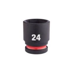 Douille à Choc Courte Carré De 1/2" 6 Pans MILWAUKEE "4932480318" De 24 M/m