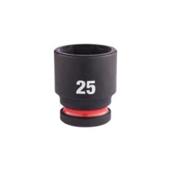 Douille à Choc Courte Carré De 1/2" 6 Pans MILWAUKEE "4932480319" De 25 M/m