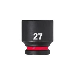 Douille à Choc Courte Carré De 1/2" 6 Pans MILWAUKEE "4932480321" De 27 M/m