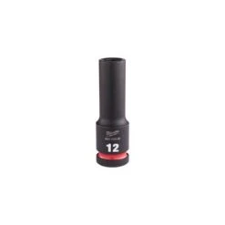 Douille à Choc Longue Carré De 1/2" 6 Pans MILWAUKEE "4932480330" De 12 M/m