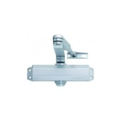 Ferme-porte En Applique à Bras Compas Argent Dc110 VACHETTE "19619000" Force 2 - 3 - 4