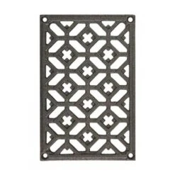 Grille D’aération Rectangulaire En Fonte Brute "230" De 110 X 60 M/m