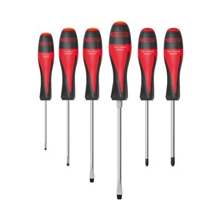 Jeu 6 tournevis Ultimate fente phillips KS TOOLS "922.6020" Jeu 6 Tournevis Ultimate Fente Phillips KS TOOLS "922.6020" -GUILLEMARRE BOUTIQUE jeu 6 tournevis ultimate fente ph ks tools 922 6020