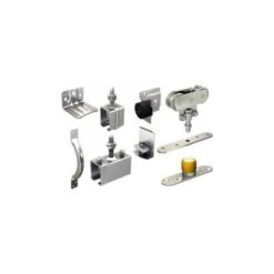 Kit De Porte Coulissante 5040 Gvu MANTION "5040GVU-4" Pour Porte De 150kg