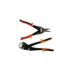 Lot Pour Plaquiste - Cisaille Type Aviation + Pince à Agrafage MONDELIN "509004"