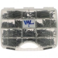 Malette De 1055 Vis Agglo Tête Fraisée Pozi En Inox A2 VISWOOD "WOODPACK05"