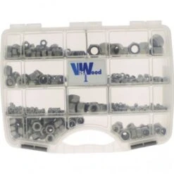 Malette De 478 écrous Frein En Inox A2 VISWOOD "WOODPACK47"