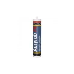 Mastic Acrylique Spécial Extérieur Acryrub F4 SOUDAL "120663" Blanc De 310 Ml