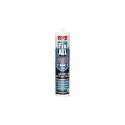 Mastic Colle Polymère Fix All Flexi SOUDAL "105029" Blanc De 290 Ml