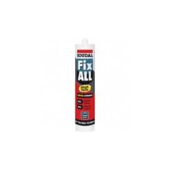 Mastic Colle Polymère Fix All Rapide SOUDAL "100268" Blanc De 290 Ml