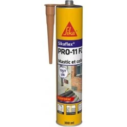 Mastic Colle Polyuréthane PU Sikaflex Pro11FC SIKA "659701" De 300 Ml - Beige