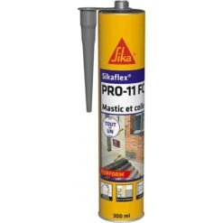Mastic Colle Polyuréthane PU Sikaflex Pro11FC SIKA "659662" De 300 Ml - Gris