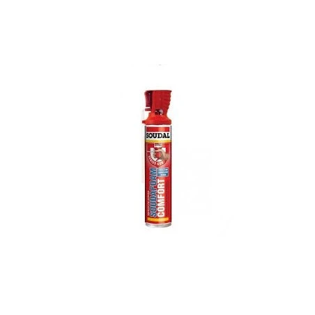 Mousse polyuréthane soudafoam confort SOUDAL "123777" de 600 ml Mousse Polyuréthane Soudafoam Confort SOUDAL "123777" De 600 Ml -GUILLEMARRE BOUTIQUE mousse polyurethane soudal soudafoam confort de 600 ml