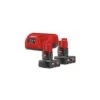 Pack énergie Red Lithium MILWAUKEE "M12 NRG-402" De 12 V - 4,0 Ah