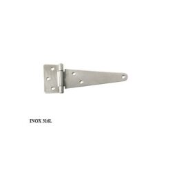 Charnière Anglaise Standard BURGAUD "L40080" De 300 Mm En Inox 316L