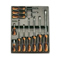 Plateau Thermoformé Rigide Avec Composition Tournevis BETA "T167" De 11 Outils