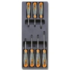 Plateau Thermoformé Rigide Avec Composition Tournevis BETA "T175" De 7 Outils
