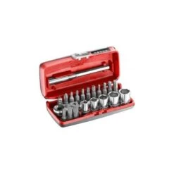 Coffret Cliquet 1/4" Tête Flexible 180° FACOM "R1PICOPB" De 23 Pièces