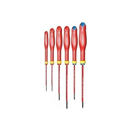 Jeu de 6 tournevis isoles 1000 V FACOM "ATDVE.J6PB" Jeu De 6 Tournevis Isoles 1000 V FACOM "ATDVE.J6PB" -GUILLEMARRE BOUTIQUE promo jeu de 6 tournevis facom adve j6pb isoles 1000 v