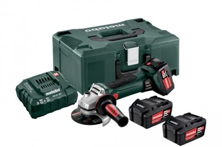 Meuleuse d'angle sans fil METABO "W18LTX125QUICK" de diam.125 m/m - 18 V- 3x4Ah Meuleuse D'angle Sans Fil METABO "W18LTX125QUICK" De Diam.125 M/m - 18 V- 3x4Ah -GUILLEMARRE BOUTIQUE promo meuleuse d angle metabo w18ltx125quick sans fil diam 125 18v 4ah x 3 batteries