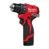 Perceuse Visseuse Compact Fuel MILWAUKEE "M12 BLDDRC-202C" De 12V - 40 Nm