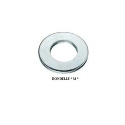 Rondelle épaisse Tôle Zingué Type "M" Diamètre 18