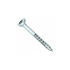 Vis à Bois Tête Fraisée Torx Zingué Blanc Filetage Partiel ROCKET "351400025080" De 6 X 180 M/m